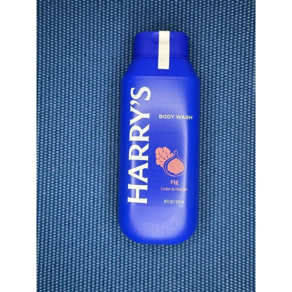 Harry's Fig Body Wash Cedar & Orange 16oz New